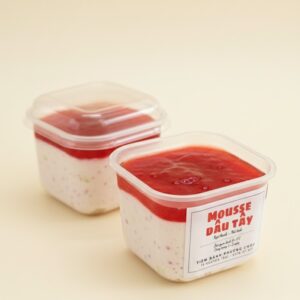 Mousse dâu tây